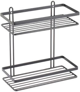 ΕΤΑΖΙΕΡΑ ESTIA ELEGANT ΜΕΤΑΛΛΟ 2 ΘΕΣΕΩΝ ΜΑΥΡΟ 25X12X27.5CM ΕΤΑΖΙΕΡΑ ESTIA ELEGANT ΜΕΤΑΛΛΟ 2 ΘΕΣΕΩΝ ΜΑΥΡΟ 25X12X27.5CM
