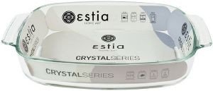 ΤΑΨΙ ESTIA CRYSTAL ΠΥΡΙΜΑΧΟ ΟΡΘΟΓΩΝΙΟ 38Χ25X6CM ΤΑΨΙ ESTIA CRYSTAL ΠΥΡΙΜΑΧΟ ΟΡΘΟΓΩΝΙΟ 38Χ25X6CM