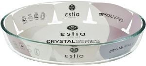 ESTIA ΤΑΨΙ ESTIA CRYSTAL ΠΥΡΙΜΑΧΟ ΟΒΑΛ 35Χ25X7CM