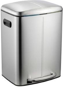 ΚΑΔΟΣ ΑΝΑΚΥΚΛΩΣΗΣ ESTIA ΑΝΟΞΕΙΔΩΤΟΣ ΜΑΤ 20+20LT 40.7X44.4X60CM ΚΑΔΟΣ ΑΝΑΚΥΚΛΩΣΗΣ ESTIA ΑΝΟΞΕΙΔΩΤΟΣ ΜΑΤ 20+20LT 40.7X44.4X60CM