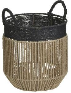 ΚΑΛΑΘΙ INART ΨΑΘΙΝΟ NATURAL/ΜΑΥΡΟ Φ30Χ32CM ΚΑΛΑΘΙ INART ΨΑΘΙΝΟ NATURAL/ΜΑΥΡΟ Φ30Χ32CM