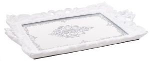 ΔΙΣΚΟΣ ΣΕΡΒΙΡΙΣΜΑΤΟΣ INART POLYRESIN ΛΕΥΚΟΣ 40X26X3CM ΔΙΣΚΟΣ ΣΕΡΒΙΡΙΣΜΑΤΟΣ INART POLYRESIN ΛΕΥΚΟΣ 40X26X3CM