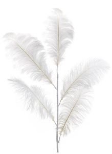 ΦΤΕΡΟ ΔΙΑΚΟΣΜΗΤΙΚΟ ΙNART ΛΕΥΚΟ Υ55/120CM