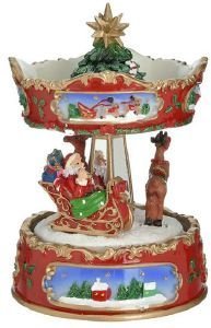ΚΑΡΟΥΖΕΛ INART XMAS ΚΟΥΡΔΙΣΤΟ ΜΕ ΚΙΝΗΣΗ/ΜΟΥΣΙΚΗ RESIN ΚΟΚΚΙΝΟ 12Χ12Χ17CM ΚΑΡΟΥΖΕΛ INART XMAS ΚΟΥΡΔΙΣΤΟ ΜΕ ΚΙΝΗΣΗ/ΜΟΥΣΙΚΗ RESIN ΚΟΚΚΙΝΟ 12Χ12Χ17CM