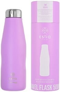   SAVE THE AEGEAN TRAVEL FLASK LAVENDER PURPLE 500ML