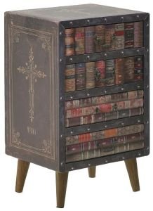 ΣΥΡΤΑΡΙΕΡΑ ΒΙΒΛΙΑ INART PU MULTICOLOR 40X30X62CM ΣΥΡΤΑΡΙΕΡΑ ΒΙΒΛΙΑ INART PU MULTICOLOR 40X30X62CM