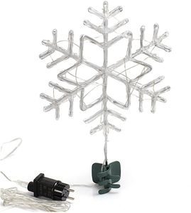 ΚΟΡΥΦΗ ΔΕΝΤΡΟΥ XMAS ΝΙΦΑΔΑ ΜΕ LED ΛΕΥΚΗ 28CM ΚΟΡΥΦΗ ΔΕΝΤΡΟΥ XMAS ΝΙΦΑΔΑ ΜΕ LED ΛΕΥΚΗ 28CM