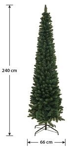 CHRISTMAS COLLECTION ΧΡΙΣΤΟΥΓΕΝΝΙΑΤΙΚΟ ΔΕΝΤΡΟ CHRISTMAS UTAH SLIM PVC 240CM