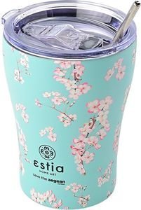   ESTIA SAVE THE AEGEAN COFFEE MUG BLOSSOM GREEN (350ML)