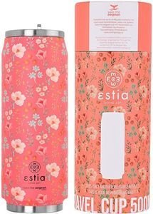ΘΕΡΜΟΣ ESTIA SAVE THE AEGEAN TRAVEL CUP BOUQUET CORAL (500ML) ΘΕΡΜΟΣ ESTIA SAVE THE AEGEAN TRAVEL CUP BOUQUET CORAL (500ML)