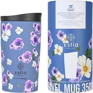 ΠΟΤΗΡΙ ΘΕΡΜΟΣ ESTIA SAVE THE AEGEAN TRAVEL MUG GARDEN BLUE (350ML) ΠΟΤΗΡΙ ΘΕΡΜΟΣ ESTIA SAVE THE AEGEAN TRAVEL MUG GARDEN BLUE (350ML)