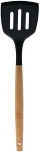 ESTIA ΣΠΑΤΟΥΛΑ ESTIA BAMBOO ESSENTIALS ΣΙΛΙΚΟΝΗΣ ΤΡΥΠΗΤΗ ΜΑΥΡΗ (32CM)