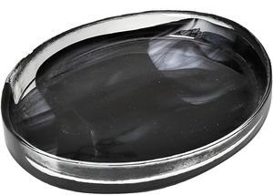 ΠΙΑΤΕΛΑ ESPIEL ATLAS ALABASTER ΓΥΑΛΙΝΗ ΟΒΑΛ ΜΑΥΡΗ (21CMΧ16.5CM) ΠΙΑΤΕΛΑ ESPIEL ATLAS ALABASTER ΓΥΑΛΙΝΗ ΟΒΑΛ ΜΑΥΡΗ (21CMΧ16.5CM)