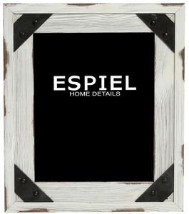 ΚΟΡΝΙΖΑ ESPIEL ΞΥΛΙΝΗ ΛΕΥΚΗ (20CMX25CM)