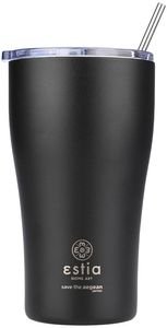  ESTIA SAVE THE AEGEAN COFFEE MUG MIDNIGHT BLACK (500ML)