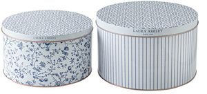 ΣΕΤ ΜΠΙΣΚΟΤΙΕΡΕΣ LAURA ASHLEY ΜΕΤΑΛΛΙΚΕΣ ΜΠΛΕ-ΛΕΥΚΟ (2ΤΜΧ) ΣΕΤ ΜΠΙΣΚΟΤΙΕΡΕΣ LAURA ASHLEY ΜΕΤΑΛΛΙΚΕΣ ΜΠΛΕ-ΛΕΥΚΟ (2ΤΜΧ)