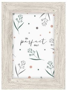 ΚΟΡΝΙΖΑ PAPERBOX GREY FLORINA ΠΛΑΣΤΙΚΗ (15CMΧ20CM)