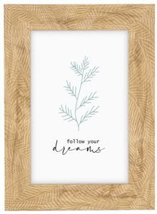 THEPAPERBOX ΚΟΡΝΙΖΑ PAPERBOX BROWN FLORINA ΠΛΑΣΤΙΚΗ (15CMΧ20CM)