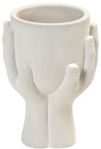 ΒΑΖΟ ESPIEL BOHO ΤΣΙΜΕΝΤΕΝΙΟ ΛΕΥΚΟ (24Χ16.5Χ14CM) ΒΑΖΟ ESPIEL BOHO ΤΣΙΜΕΝΤΕΝΙΟ ΛΕΥΚΟ (24Χ16.5Χ14CM)