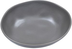 ESTIA ΠΙΑΤΟ ΒΑΘΥ ESTIA MARE STONEWARE GRAPHITE (22CM)