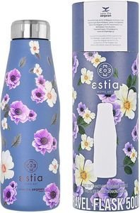 SAVE THE AEGEAN ΜΠΟΥΚΑΛΙ ΘΕΡΜΟΣ SAVE THE AEGEAN TRAVEL FLASK GARDEN BLUE (500ML)