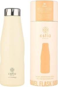 �������� ������ ESTIA SAVE THE AEGEAN TRAVEL FLASK LILY WHITE (500ML)