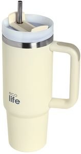 ΘΕΡΜΟΣ ECOLIFE COFFEE THERMOS CREAM ΜΠΕΖ 900ML ΘΕΡΜΟΣ ECOLIFE COFFEE THERMOS CREAM ΜΠΕΖ 900ML