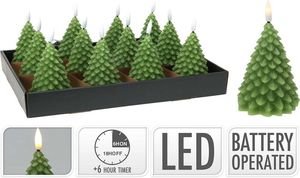 ΚΕΡΙ LED ΧΡΙΣΤΟΥΓΕΝΝΙΑΤΙΚΟ ΔΕΝΤΡΑΚΙ JΚ HOME DECOR ΠΡΑΣΙΝΟ 8X11CM ΚΕΡΙ LED ΧΡΙΣΤΟΥΓΕΝΝΙΑΤΙΚΟ ΔΕΝΤΡΑΚΙ JΚ HOME DECOR ΠΡΑΣΙΝΟ 8X11CM