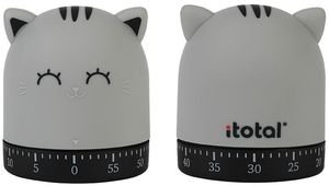 ΧΡΟΝΟΜΕΤΡΟ ΚΟΥΖΙΝΑΣ I-TOTAL XL2537 GREY CAT (6X6X7CM) ΧΡΟΝΟΜΕΤΡΟ ΚΟΥΖΙΝΑΣ I-TOTAL XL2537 GREY CAT (6X6X7CM)