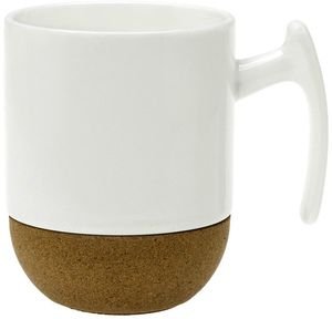 ΚΟΥΠΑ CRYSPO TRIO CORK MUG WHITE PORCELAIN ΛΕΥΚΗ (280ML) ΚΟΥΠΑ CRYSPO TRIO CORK MUG WHITE PORCELAIN ΛΕΥΚΗ (280ML)