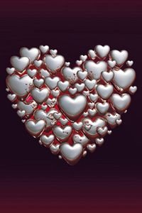 POSTER HEARTS (61X91.5CM)