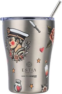  SAVE THE AEGEAN COFFEE MUG OLD SCHOOL INK (350ML)