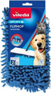 ΑΝΤΑΛΛΑΚΤΙΚΗ ΠΑΡΚΕΤΕΖΑ VILEDA FLIPMOP PET PRO MICROFIBRE 2ΣΕ1 ΑΝΤΑΛΛΑΚΤΙΚΗ ΠΑΡΚΕΤΕΖΑ VILEDA FLIPMOP PET PRO MICROFIBRE 2ΣΕ1