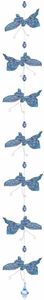 ΓΙΡΛΑΝΤΑ ΠΕΤΑΛΟΥΔΑ JΚ HOME DECOR ΤΥΡΚΟΥΑΖ (1,80Μ) ΓΙΡΛΑΝΤΑ ΠΕΤΑΛΟΥΔΑ JΚ HOME DECOR ΤΥΡΚΟΥΑΖ (1,80Μ)