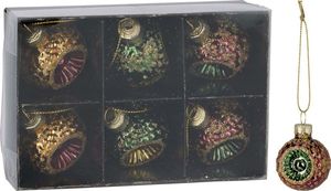 ΧΡΙΣΤ/KΕΣ ΜΠΑΛΕΣ JK HOME DECOR ROYAL ΓΥΑΛΙΝΕΣ (4CM / 6ΤΜΧ) ΧΡΙΣΤ/KΕΣ ΜΠΑΛΕΣ JK HOME DECOR ROYAL ΓΥΑΛΙΝΕΣ (4CM / 6ΤΜΧ)