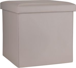  ESTIA CUBE LEATHER    TAUPE (38CM)