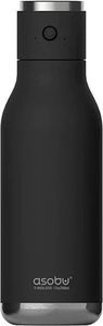 ΘΕΡΜΟΣ ΜΠΟΥΚΑΛΙ ASOBU WIRELESS BT60 INOX ΜΑΥΡΟ ΜΕ ΕΝΣΩΜΑΤΩΜΕΝΟ ΗΧΕΙΟ (500ML)