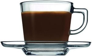 ����� ESPIEL CARRE CUP AND SAUCER CAPPUCCINO ������� ������� (215ML)