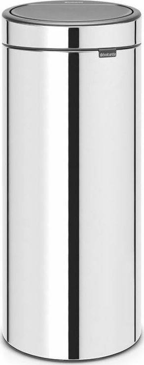 BRABANTIA ΚΑΔΟΣ ΑΠΟΡΡΙΜΜΑΤΩΝ BRABANTIA TOUCH BIN ΑΝΟΞΕΙΔΩΤΟ ΑΤΣΑΛΙ ΧΡΩΜΕ 30L 72,5Χ29,5CM
