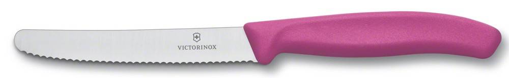 VICTORINOX VICTORINOX TOMATO AND SAUSAGE KNIFE ΡΟΖ 11CM