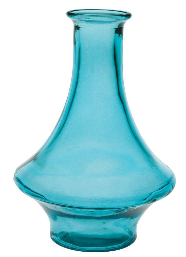 CRYSTAL BOHEMIA ΑΝΘΟΔΟΧΕΙΟ CRYSTAL BOHEMIA JARRON ΜΠΛΕ 19Χ28CM