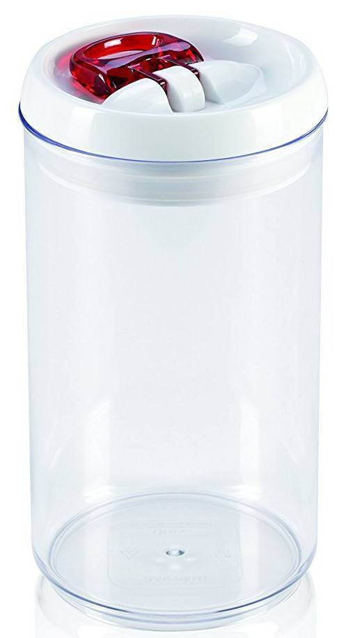 LEIFHEIT ΔΟΧΕΙΟ ΤΡΟΦΙΜΩΝ LEIFHEIT FRESH-EASY ΠΛΑΣΤΙΚΟ ΣΤΡΟΓΓΥΛΟ 1100ML
