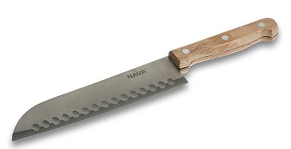 NAVA ΜΑΧΑΙΡΙ SANTOKU NAVA TERRESTRIAL INOX (29.5CM)