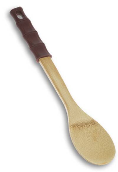 ΚΟΥΤΑΛΑ NAVA TERRESTRIAL ΞΥΛΙΝΗ BAMBOO ΜΕ ΧΕΡΟΥΛΙ ΣΙΛΙΚΟΝΗΣ (30.5CM)