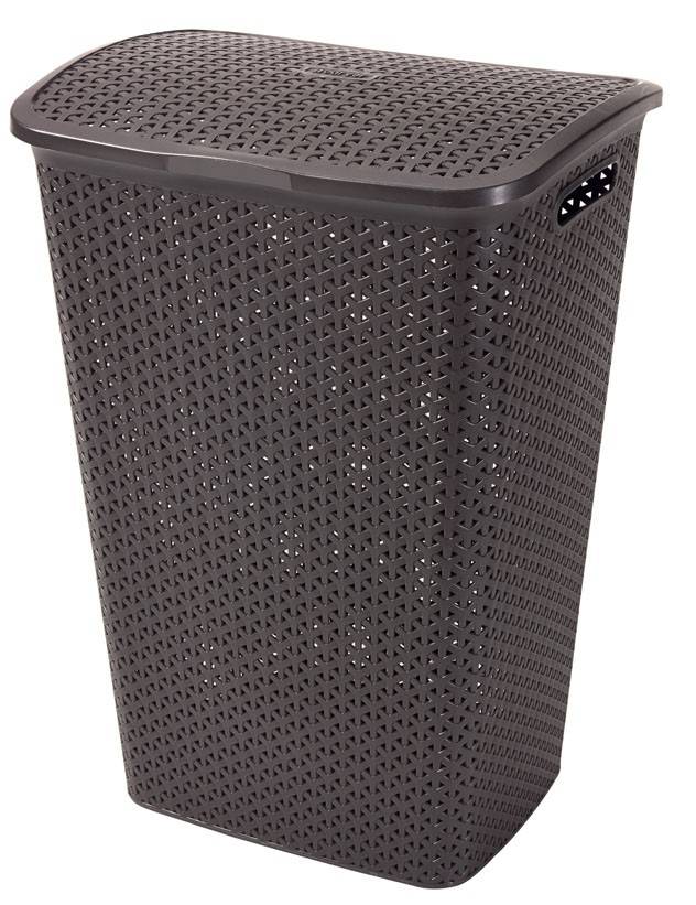 CURVER ΚΑΛΑΘΙ ΑΠΛΥΤΩΝ CURVER MYSTYLE ΠΛΑΣΤΙΚΟ ΚΑΦΕ 55L 43Χ33Χ60CM