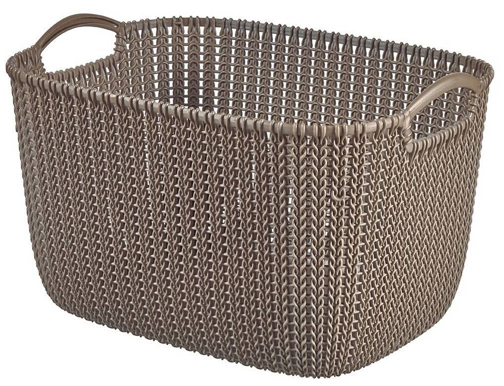ΚΑΛΑΘΙ CURVER KNIT ΠΛΑΣΤΙΚΟ ΚΑΦΕ 8L 30X22X17CM
