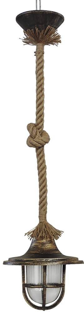 HERONIA LIGHTING ΦΩΤΙΣΤΙΚΟ ΟΡΟΦΗΣ HERONIA LIGHTING LP-700K ROPE ΜΕΤΑΛΛΟ/ΣΧΟΙΝΙ ΜΠΕΖ/BRONZE 75X19.5CM