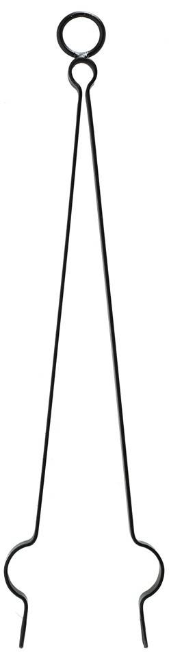 ΤΣΙΜΠΙΔΑ ZOGOMETAL 0683 BLACK 13X61CM