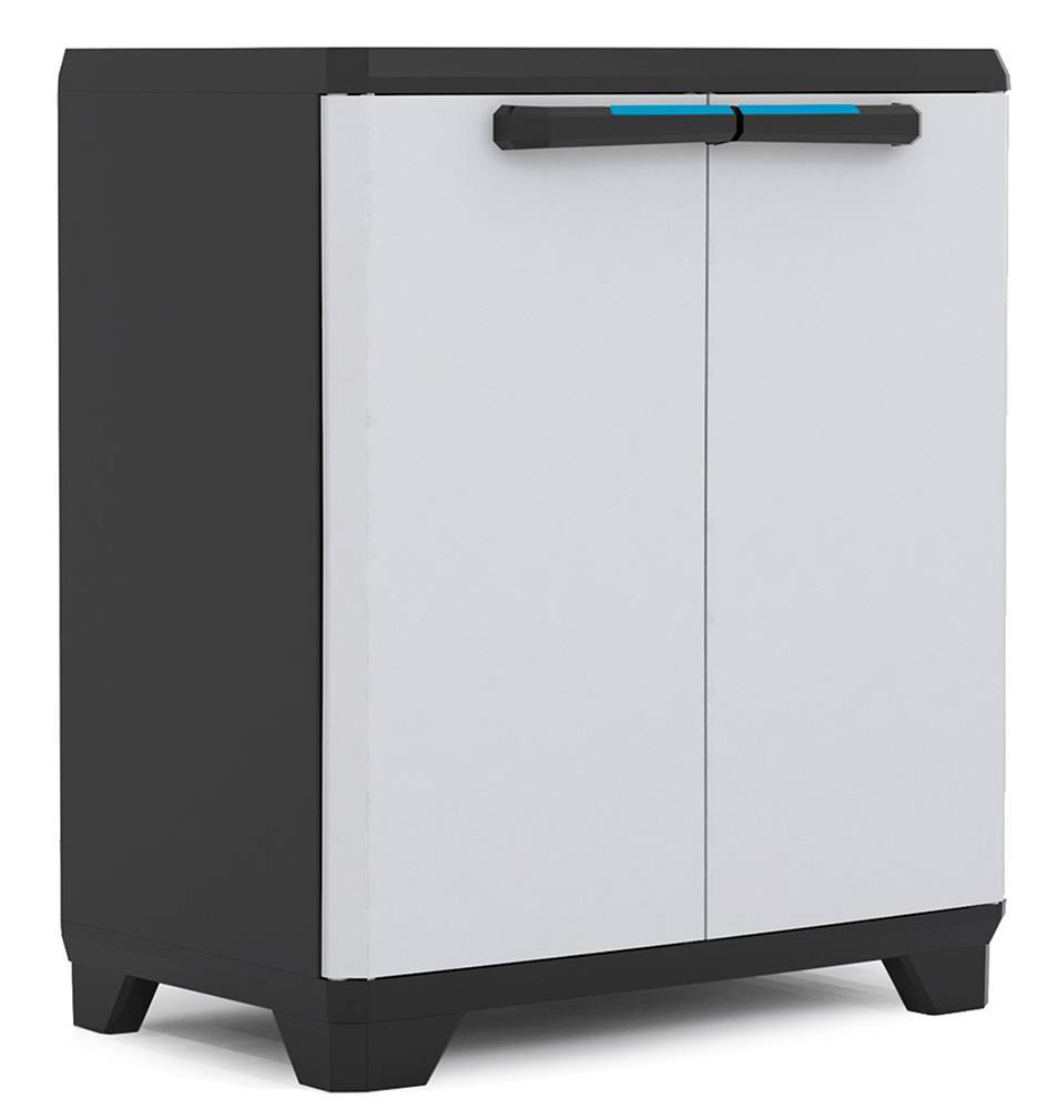 KETER ΝΤΟΥΛΑΠΑ KETER KIS LINEAR LOW CABINET ΓΚΡΙ (68X39X90CM)