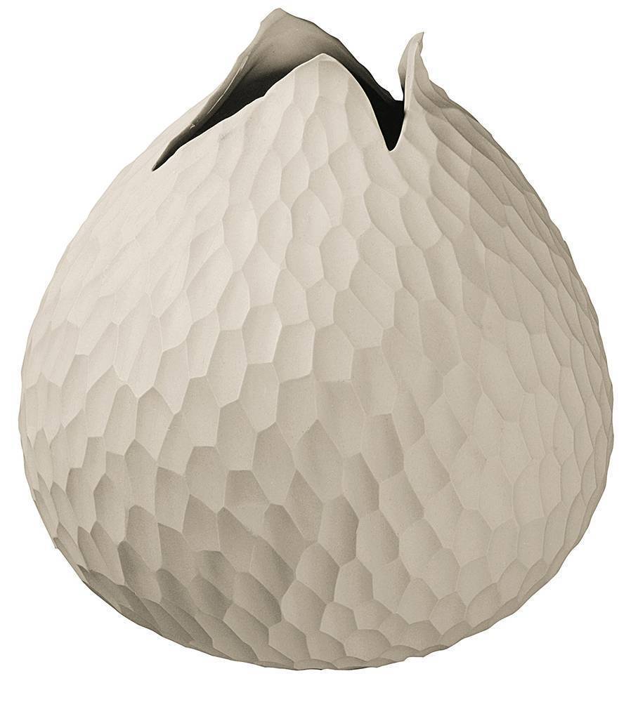 ΒΑΖΟ ASA SELECTION CARVE ΚΕΡΑΜΙΚΟ ΛΕΥΚΟ 18.5X18CM